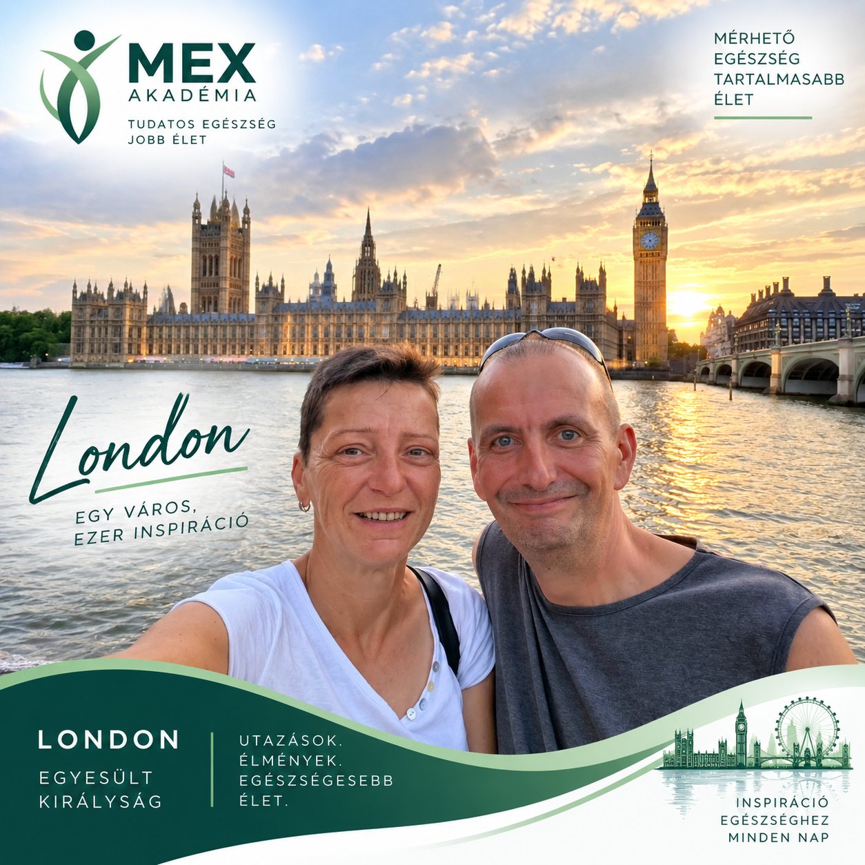 Tamás MEX és Ani Londonban